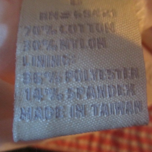 Greg Norman Seersucker Pink Golf Skort Skirt VTG - Picture 7 of 8